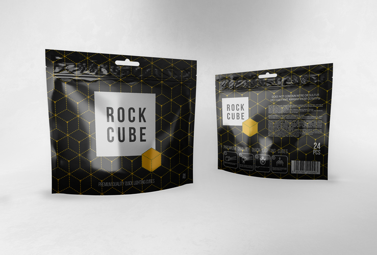 Пример пачки угля Rock Cube Пример пачки угля Rock Cube