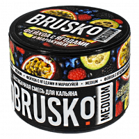 Смесь Brusko Medium - Фейхоа с Ягодами и Маракуйей (50 грамм) — 